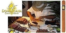 Cigar roller at Dallas wedding