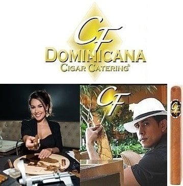 Cigar rollers rolling cigars at Dallas TX wedding Cigar rollers from Cigar Catering®